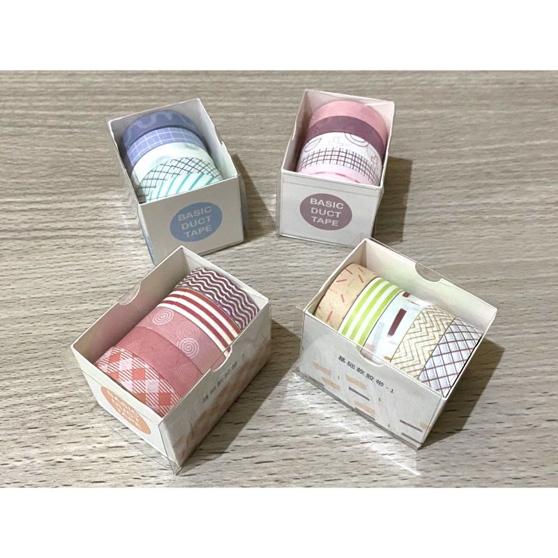 

Isolasi Lem Kertas / Masking Tape / Washi Tape Motif Abstrak