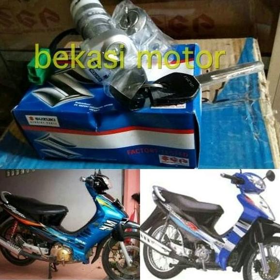 Motor Sparepart Motor kunci kontak set kunci jok suzuki shogun 125 R