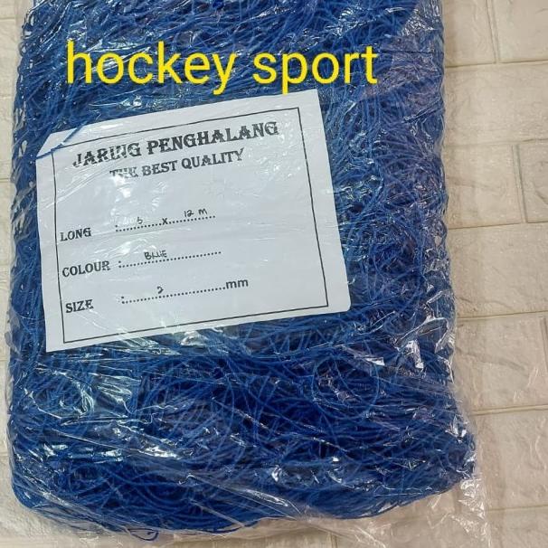 Jaring Pengaman Lapangan Futsal, Bola, voli 5x12x2mm - Biru