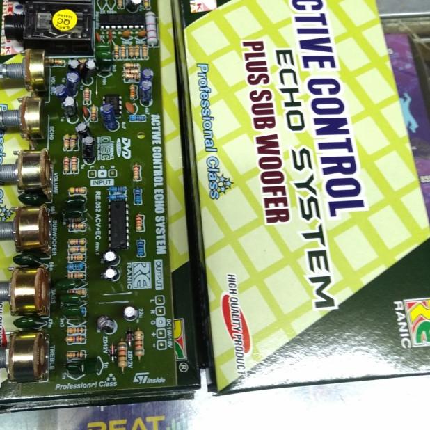 kit tone control stereo echo subwoofer