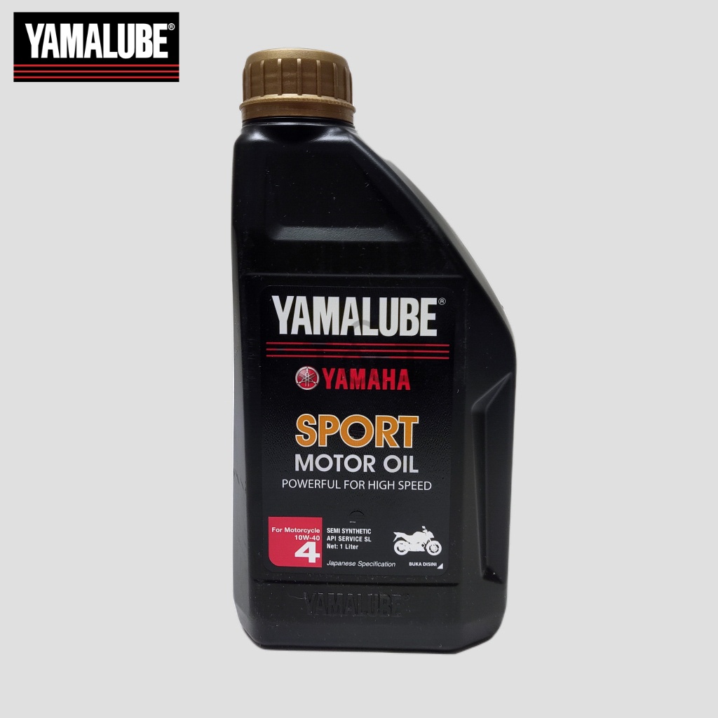 Oli Yamalube Sport 10W-40 API SJ JASO MA2 1 Liter