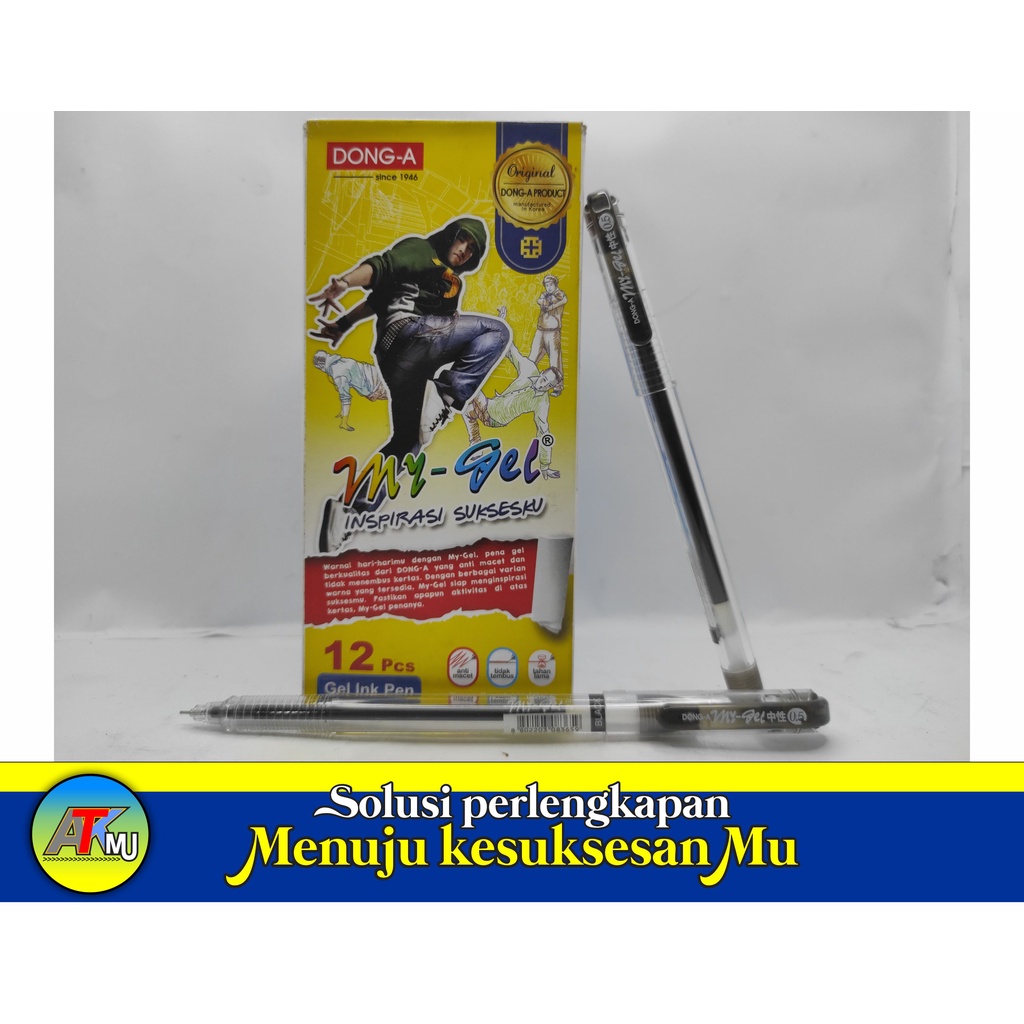 

Pena / Pulpen Dong-A My Gel all varian warna ecer