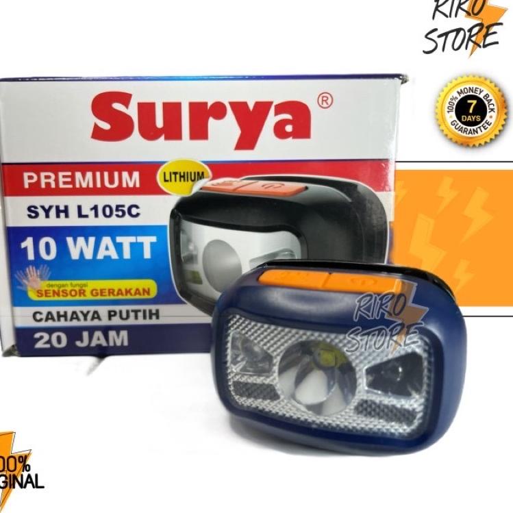 M4A8 Senter Kepala Luby 2882 / L2882 / L-2882 / Senter Kepala Surya 105C Model Baru