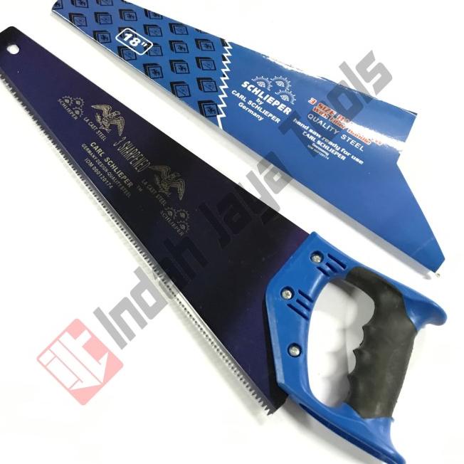 CARL SCHLIEPER Gergaji Kayu Gorok 18 Inch GAGANG KARET cap mata
