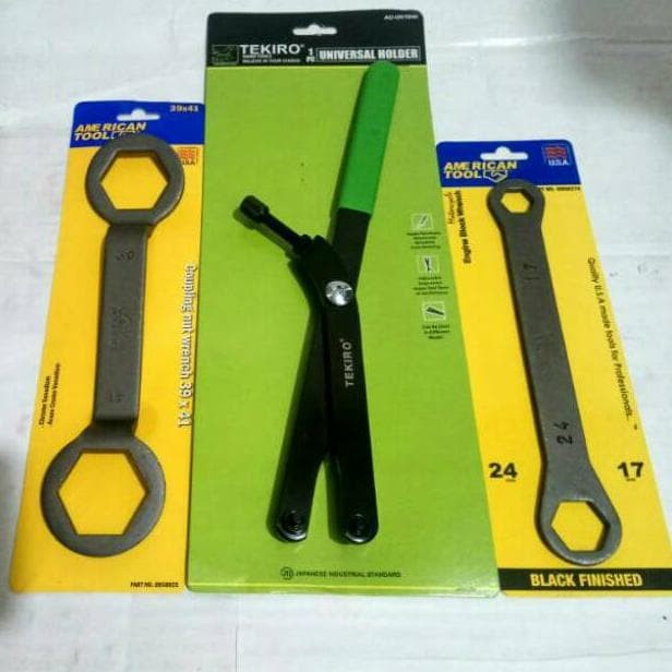 Paket Tracker Cvt Tekiro + Kunci 39 X 41 American Tools + Kunci 17 X