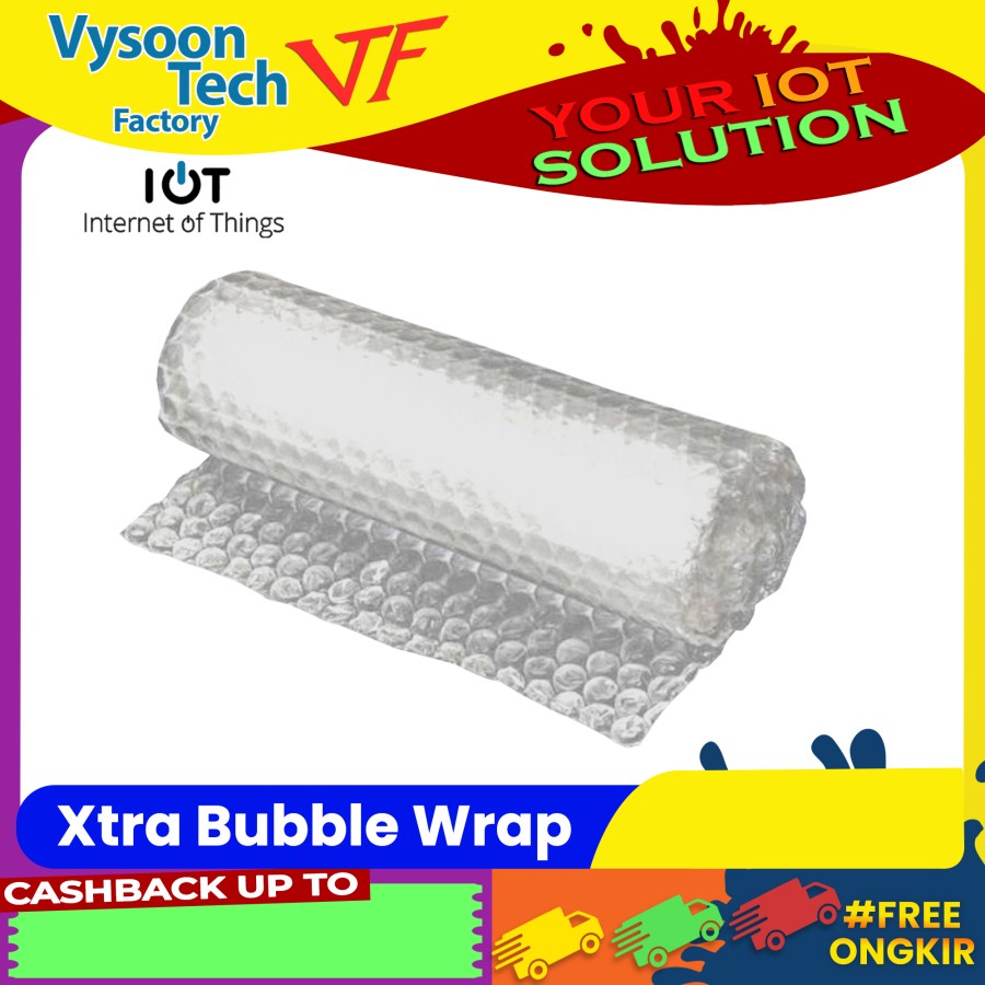 

Tambahan Bubble Wrap Packing Pengaman Premium Anti Pecah Anti Rusak