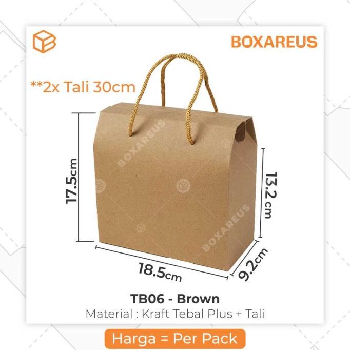 

Box Toples Kue Kering Packaging Kotak Cookies Kemasan | TB06 Brown