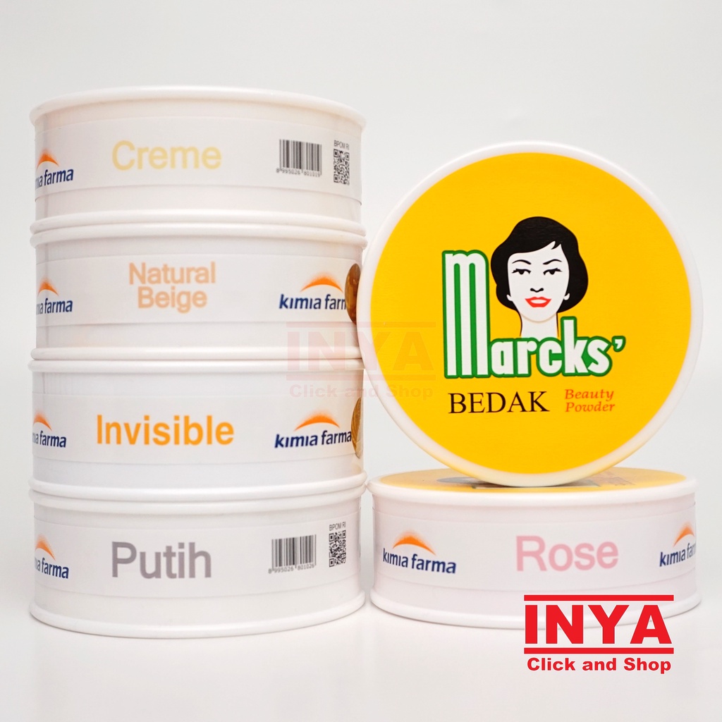 MARCKS NATURAL BEIGE BEDAK BEAUTY POWDER 40gr - Talcum Powder