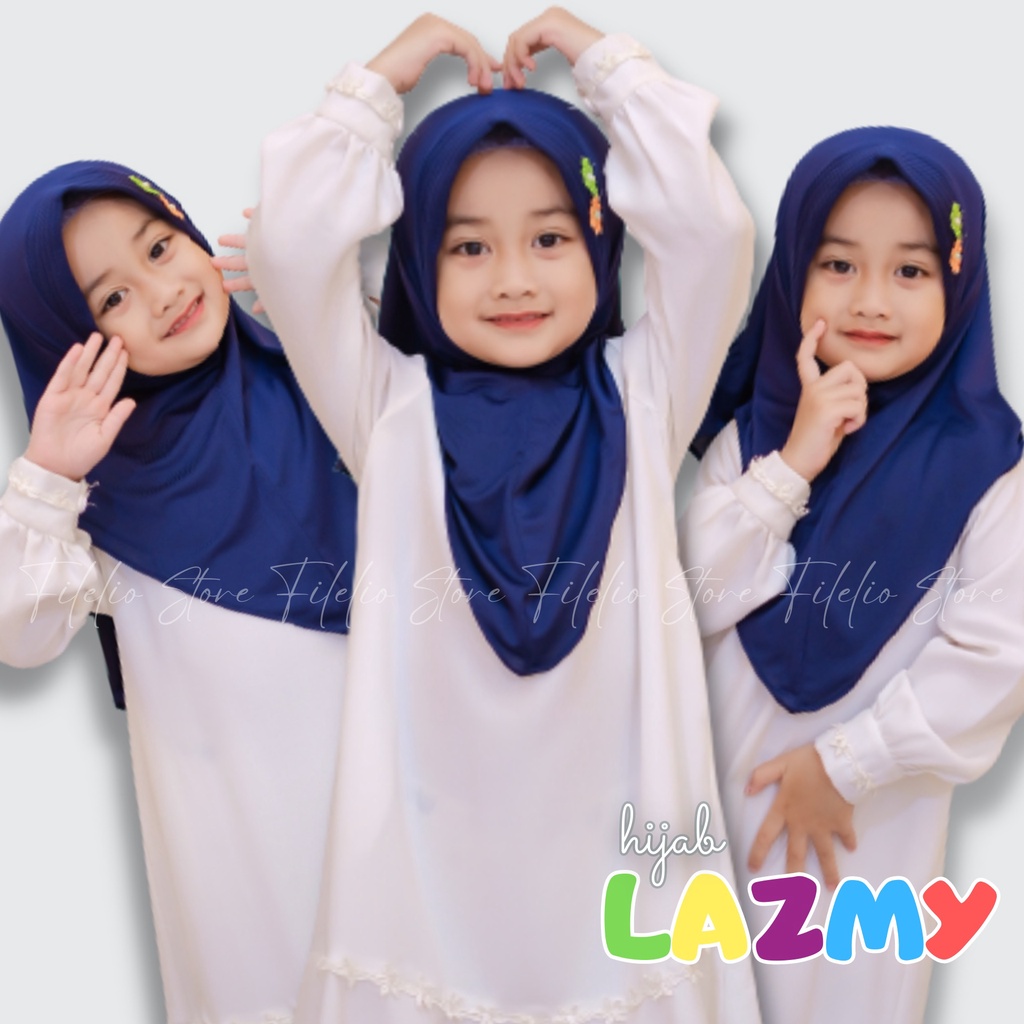 kerudung anak murah Lazmy / Hijab Anak Murah / Jilbab Anak Lucu / Jilbab Hijab Anak Bayi Perempuan