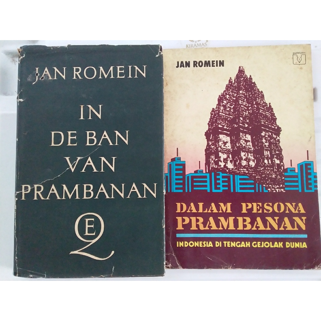 Buku sejarah indonesia in de ban van prambanan versi bahasa belanda dan indonesia
