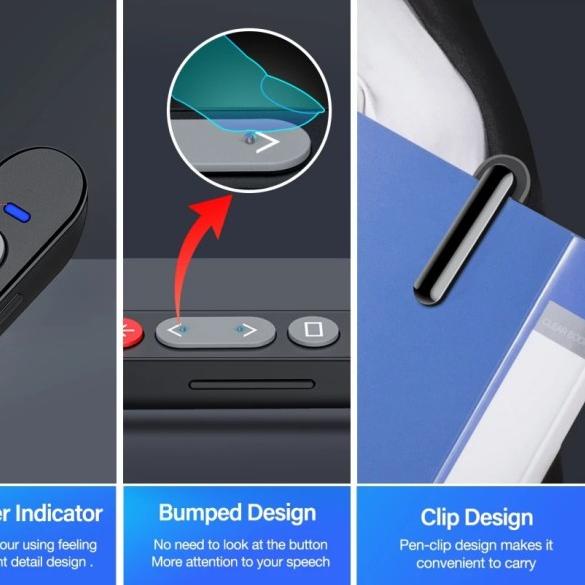 Wireless Remote Control USB PowerPoint Presentasi Laser Pointer pen