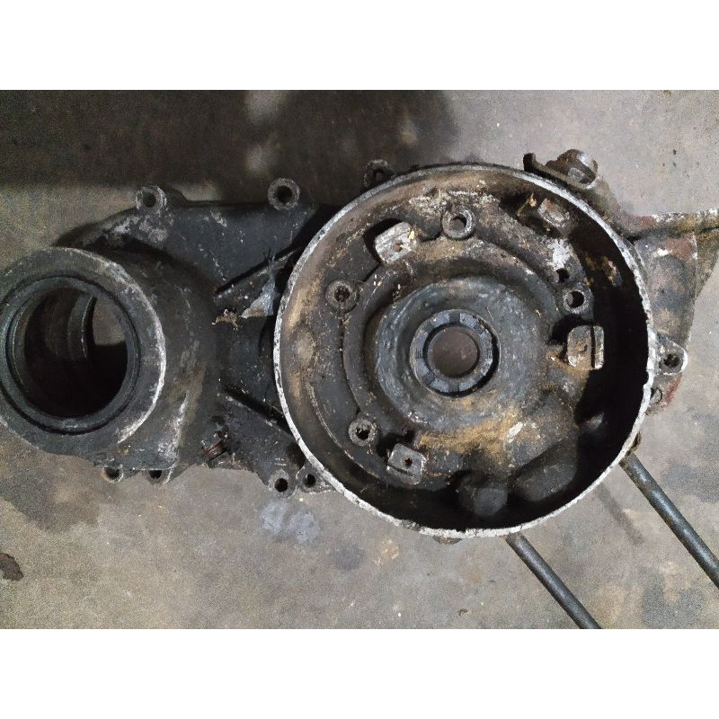 rengkes sebelah kiri bajaj orange 2 tak roda 3