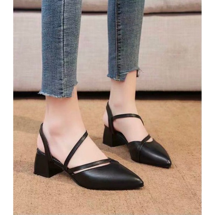 ABBUSHOES F 18 mules bapau tali muldena 5cm