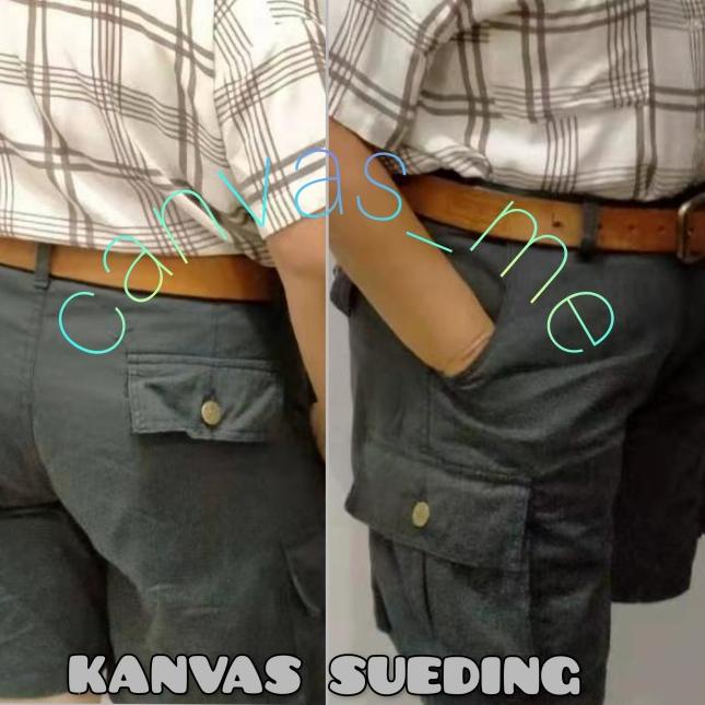 Kain Kanvas Sueding (Army-Krem) 1x1,5m - Army