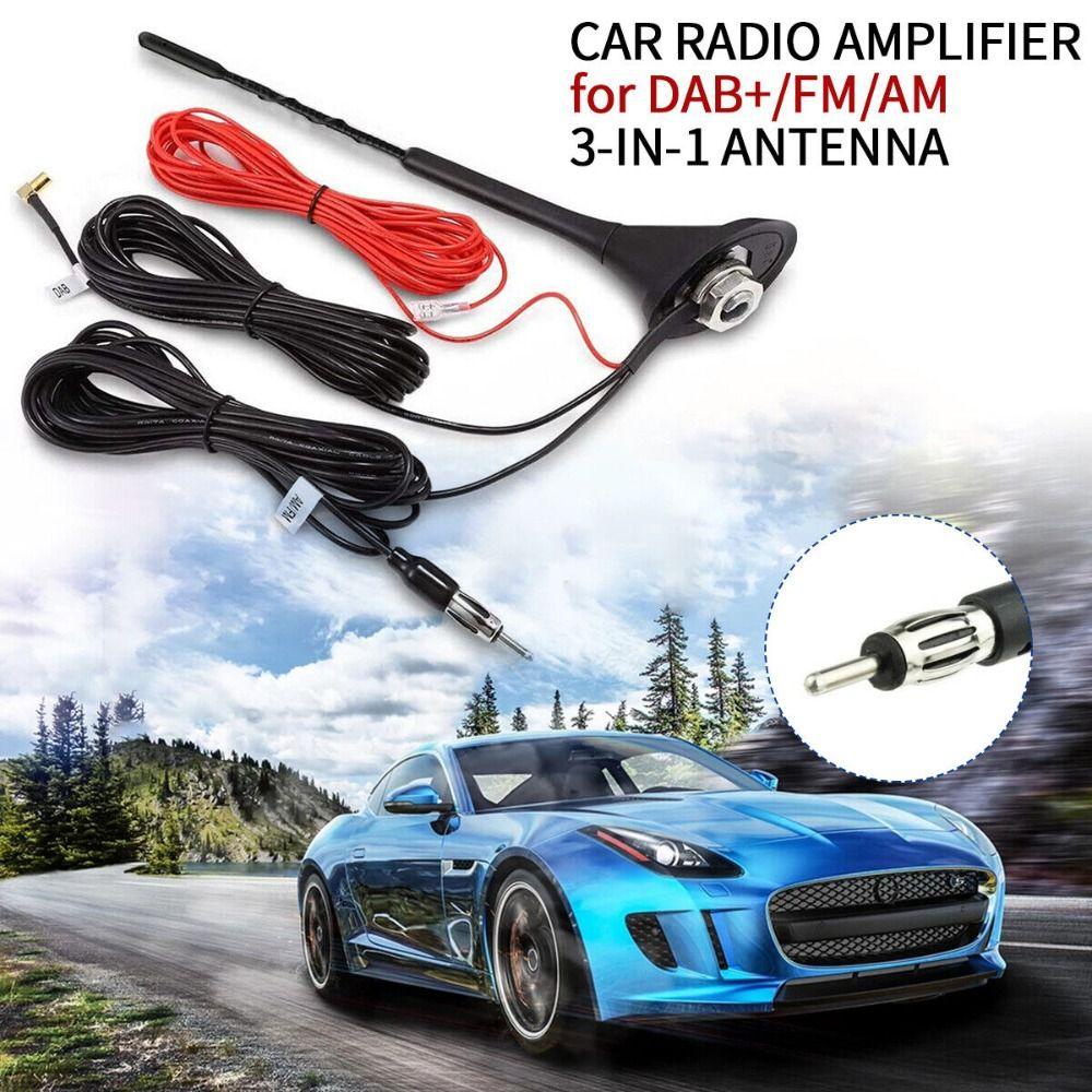 Populer Aerial Mobil Universal Untuk Semua Mobil Aerial Amplified Signal Design Aerial DIN Radio