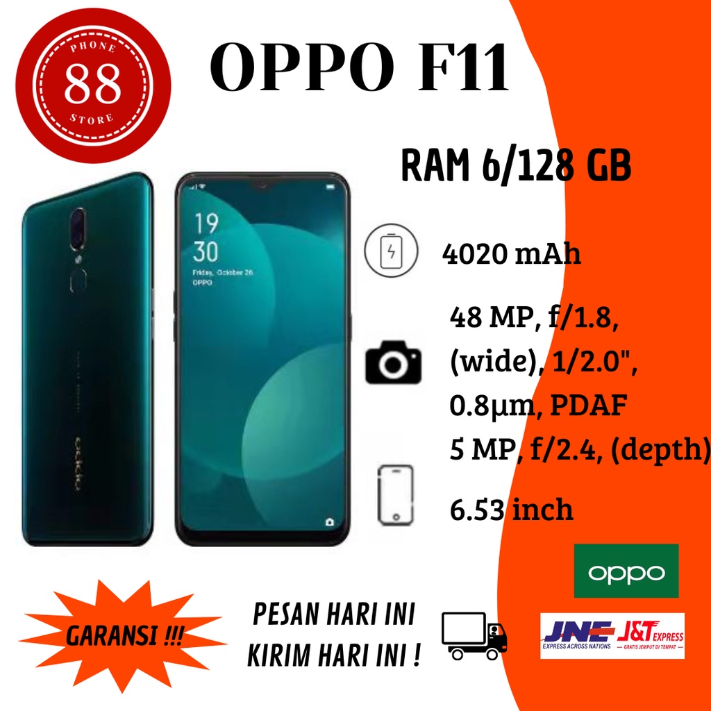 HP OPPO F11 RAM 6/128GB