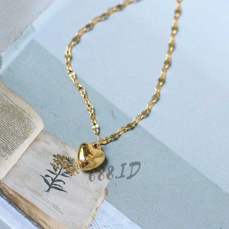 Gelang Love Gold Wanita Korea Warna Emas Model Love Hati GL 16