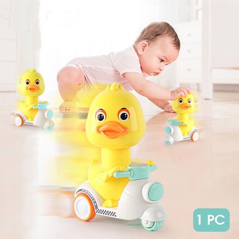 Mainan Anak Bayi Tekan Kepala Non Baterai Mainan Ayam Vespa Mainan Anak Ayam Vespa Mainan Lucu
