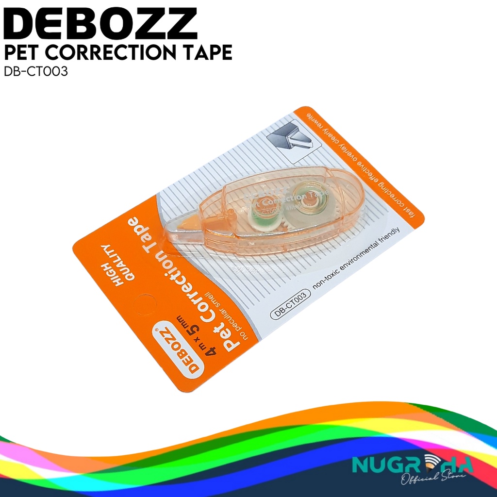 

CORRECTION TAPE TIPEX TIP X KERTAS DEBOZZ CT-003