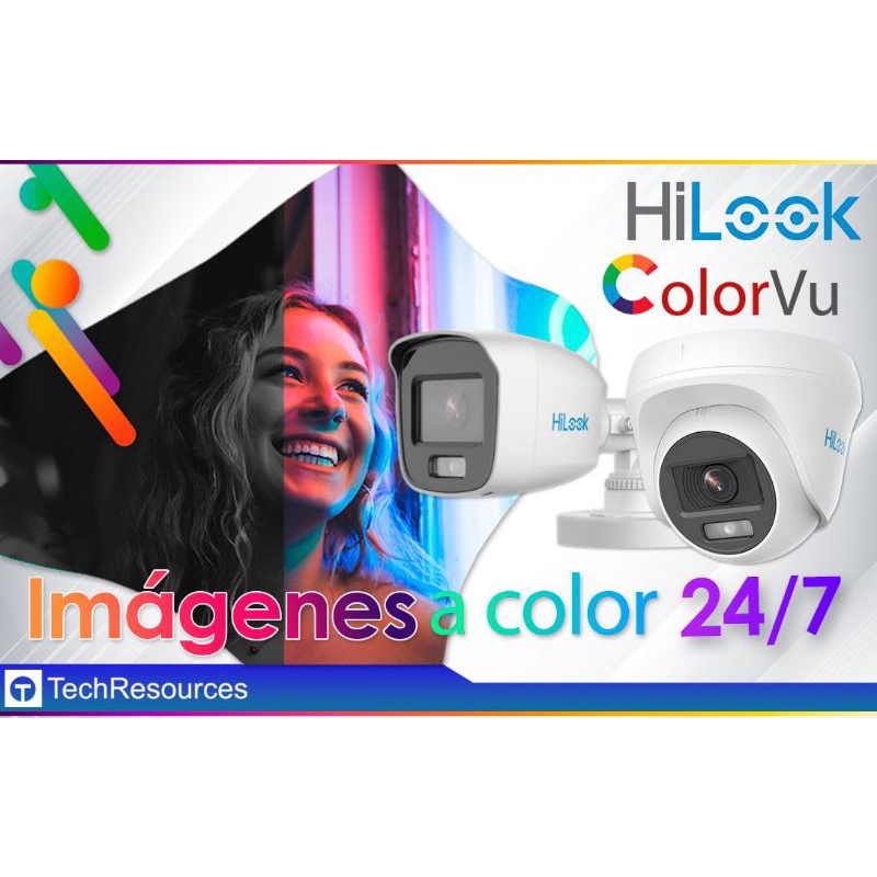 CAMERA CCTV HILOOK COLORVU INDOOR 2MP COLORVU / OUTDOOR 2MPCOLORVU GARANSI RESMI