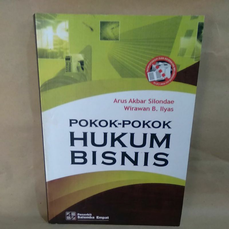 

Pokok-Pokok Hukum Bisnis By Arus Akbar Silondae