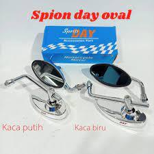 Spion bulat day honda crhome stelan retro daytona cb beat vario scoopy classic gl megapro