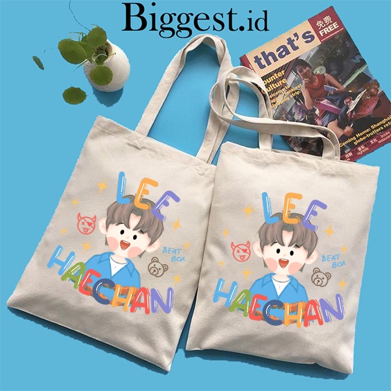 TOTE BAG KANVAS MURAH / TOTE BAG WANITA / TOTE BAG MOTIF NCT Dream Korea