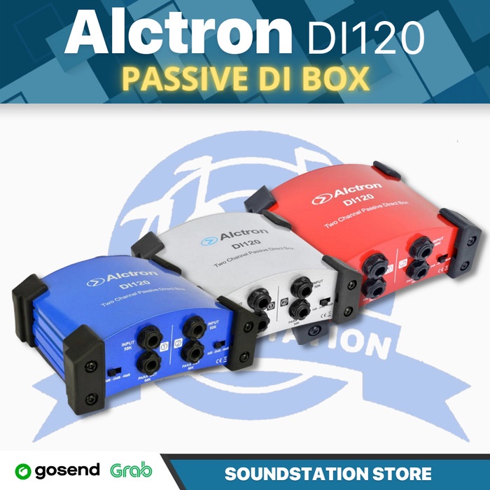 Alctron DI120 DI 120 Passive Direct Box - DI BOX Pasif