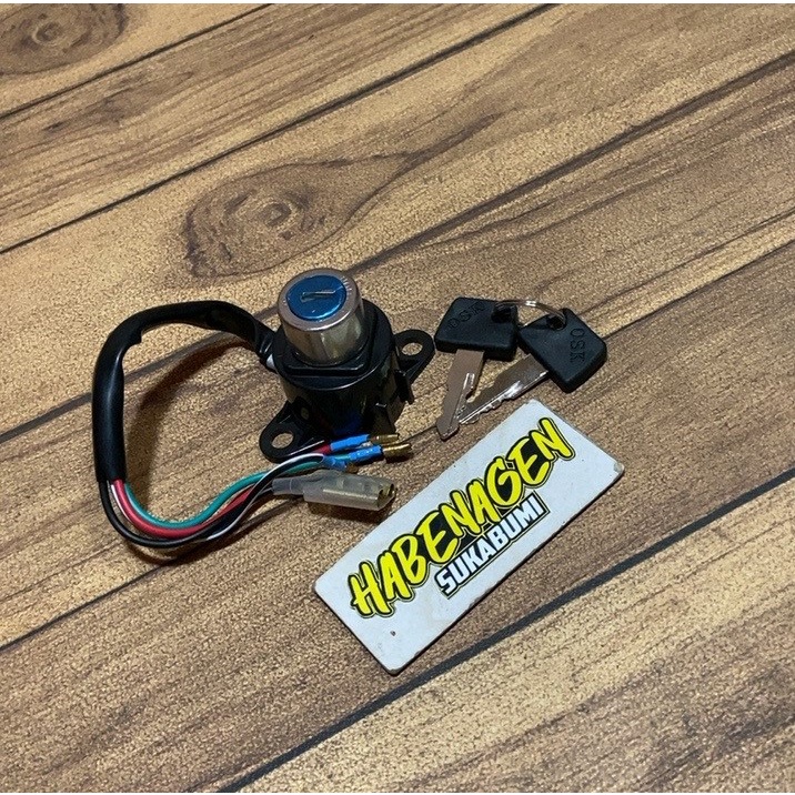 kunci kontak honda gl 100 125 tahun tua c70 bekjul anak kunci detail original