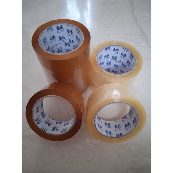 

PAKET RESELLER LAKBAN MYTAPE BENING COKLAT UKURAN 2 INCH X 100 YARD TERMURAH