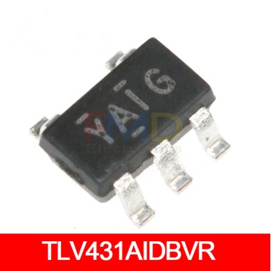 1pc TLV431AIDBVR Silk Printing YAIG / YA1G Kemasan: SOT23-5 Voltage Base Chip