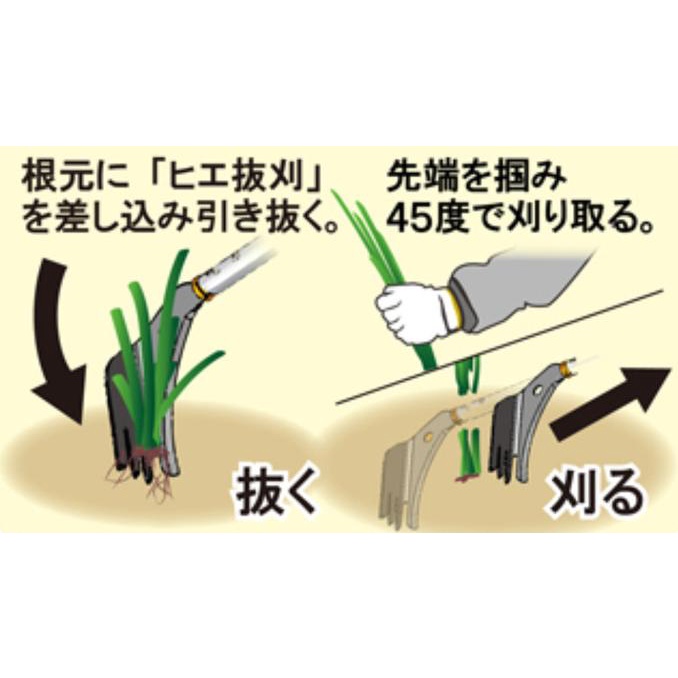 Sabit Arit Jepang Penyiang Gulma Manual by HAZENstore