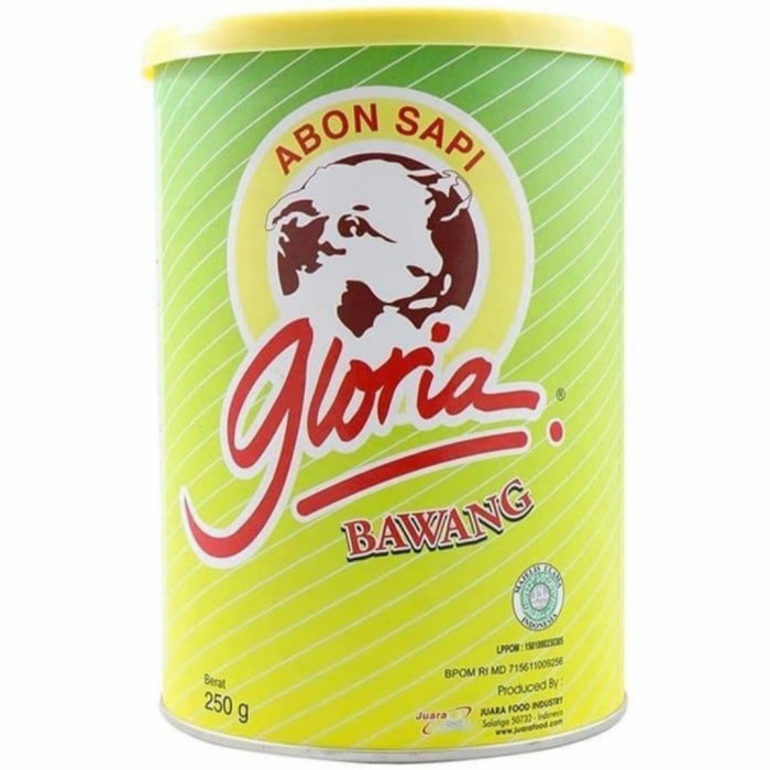 

abon sapi gloria bawang 250 gr