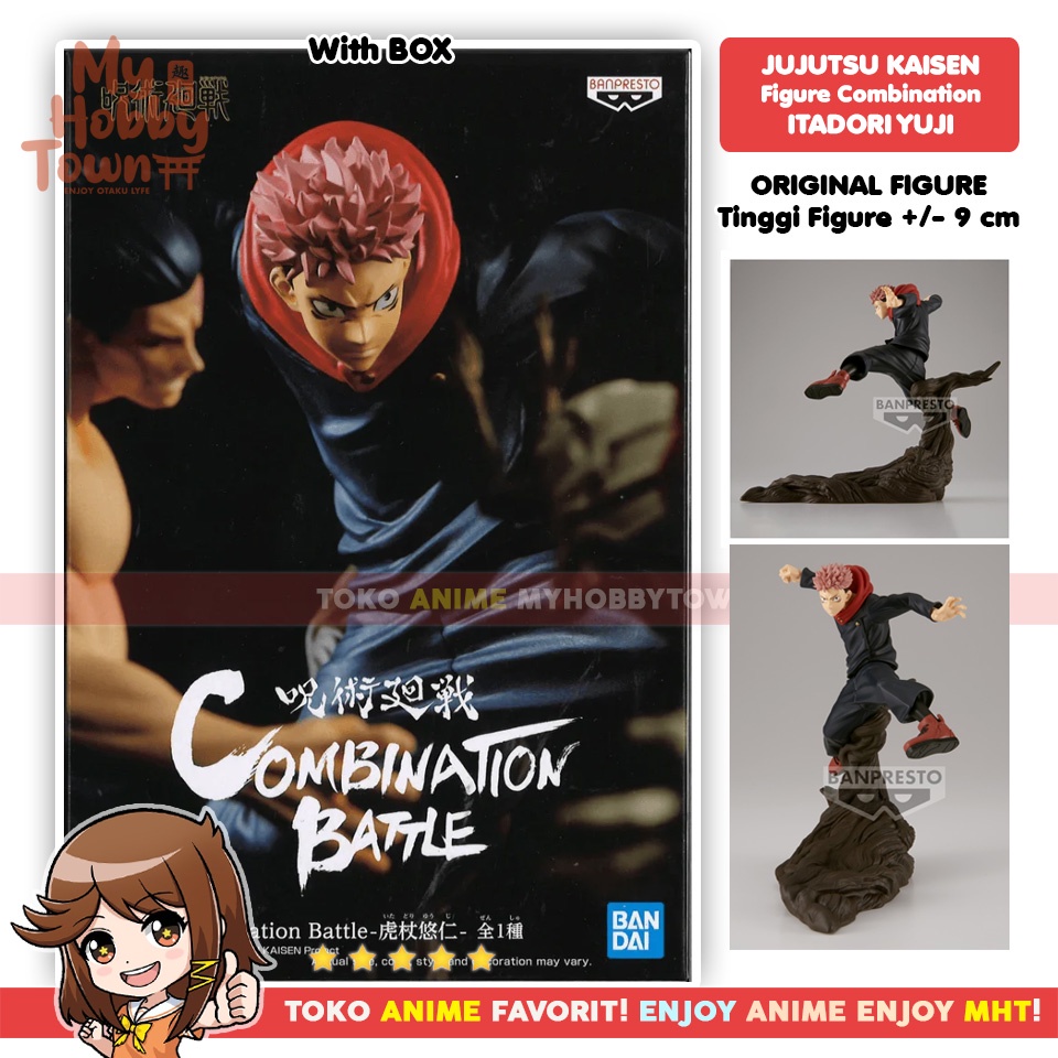 Figure Anime Original Jujutsu Kaisen Itadori Yuji Combination