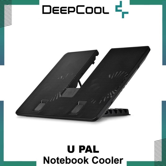 Deep Cool U-Pal / Upal Cooling Pad Fan Coolingpad Notebook Deepcool
