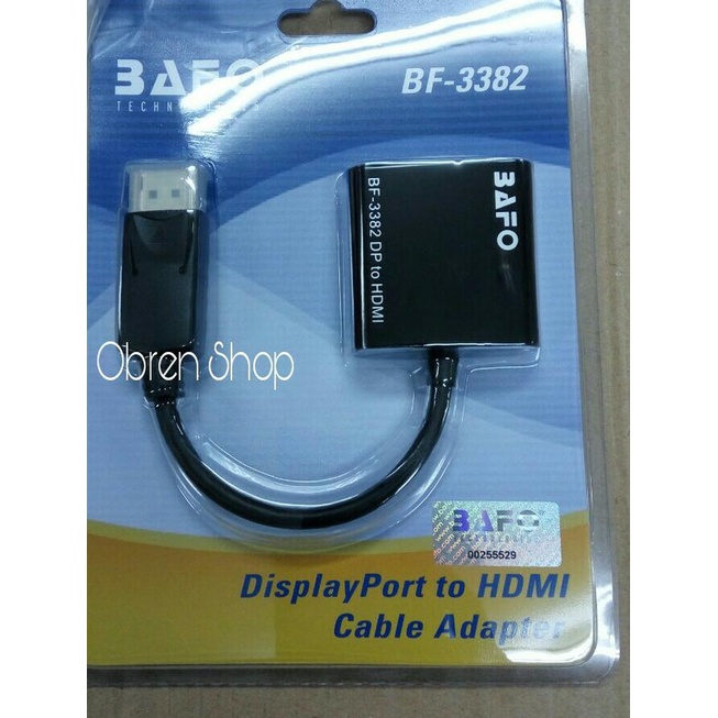 Display Port to HDMI BAFO BF-3382