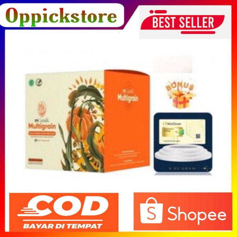 

Mganik Multigrain 500gr - Isi 20 Sachet