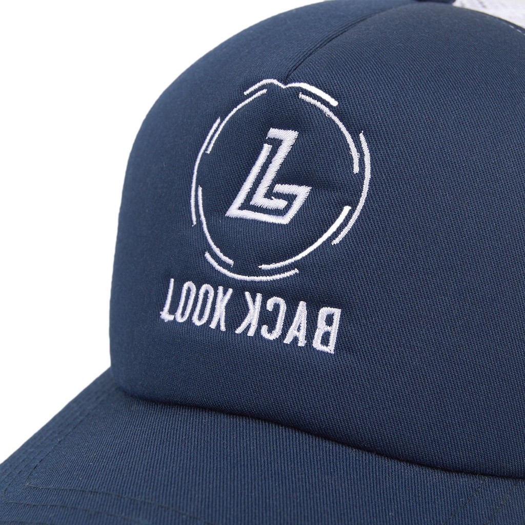 TOPI TRUCKER - TOPI JARING LOGO ORIGINAL LOOK BACK  MURAH KEREN BERKWALITAS