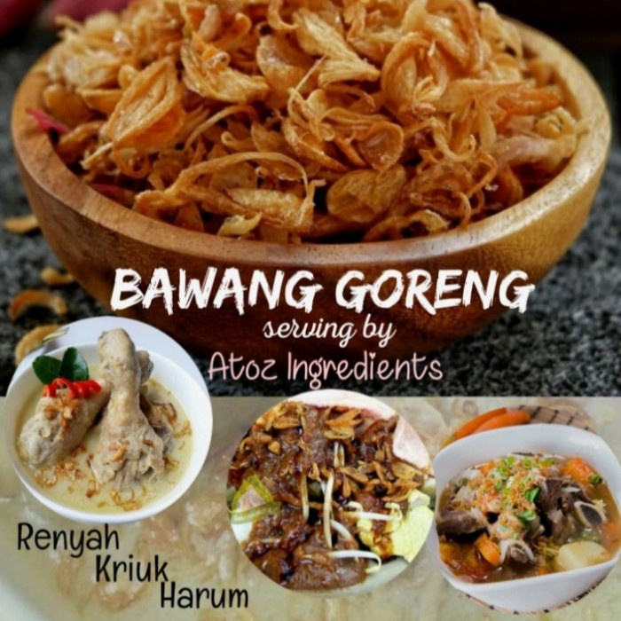 

Bawang Goreng Siap Pakai 1 KG