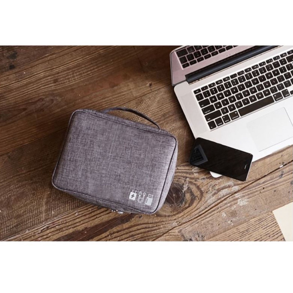 POM Organizer Pouch – V5 Travel Storage Organizer Headset Earphone Kabel Cable