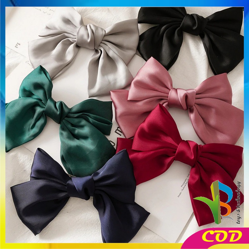 RB-C160 Ikat Rambut Pita Besar Kuncir Rambut Hairband Aksesoris Wanita Kunciran Rambut Korea Style