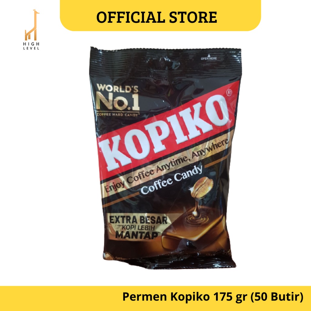 

Permen Kopiko Kembang Gula Rasa Kopi 175 gr 50 Butir