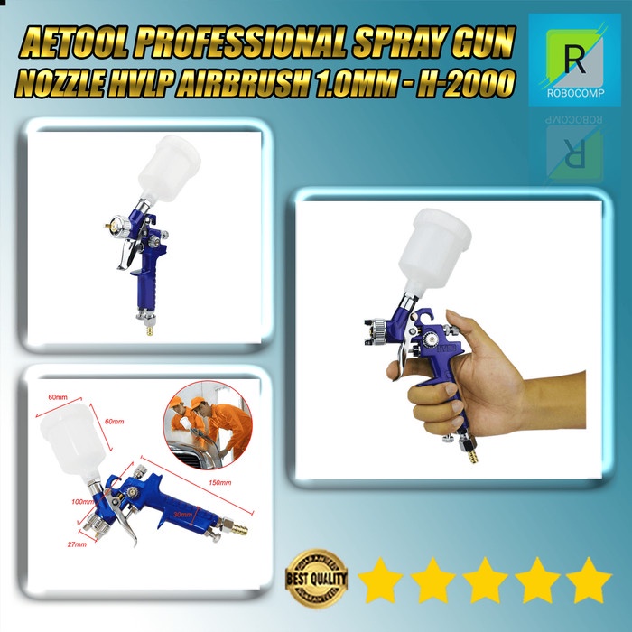 Spray Gun Nozzle HVLP Airbrush Professional