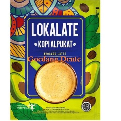 

Lokalate Kopi Alpukat 10X15Gr