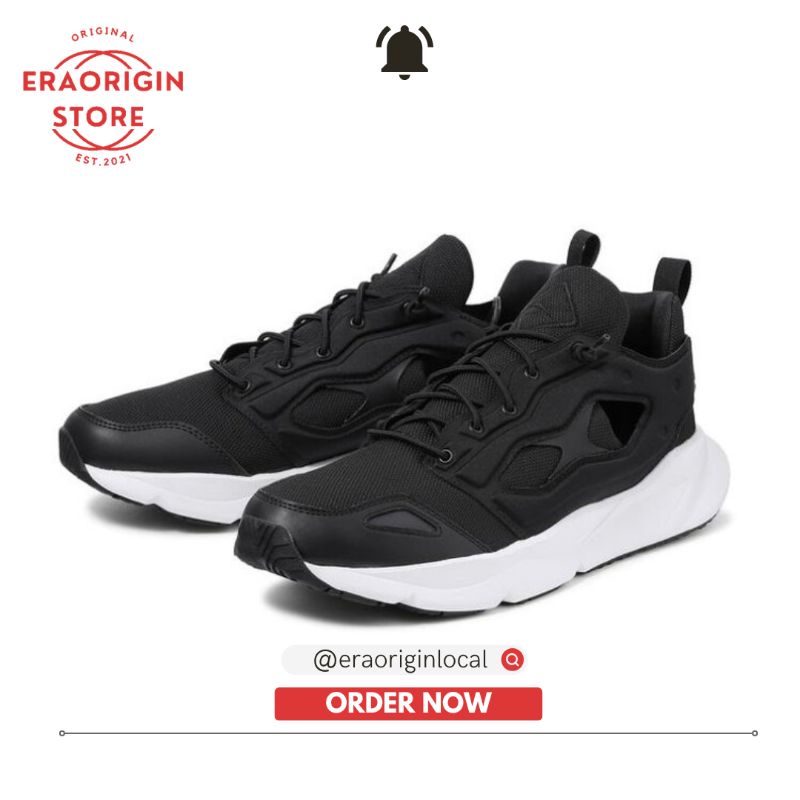 Sepatu Sneaker Pria Reebok Furylite 95 Black Dark Original