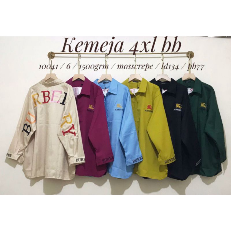 KEMEJA BURBERRY JUMBO