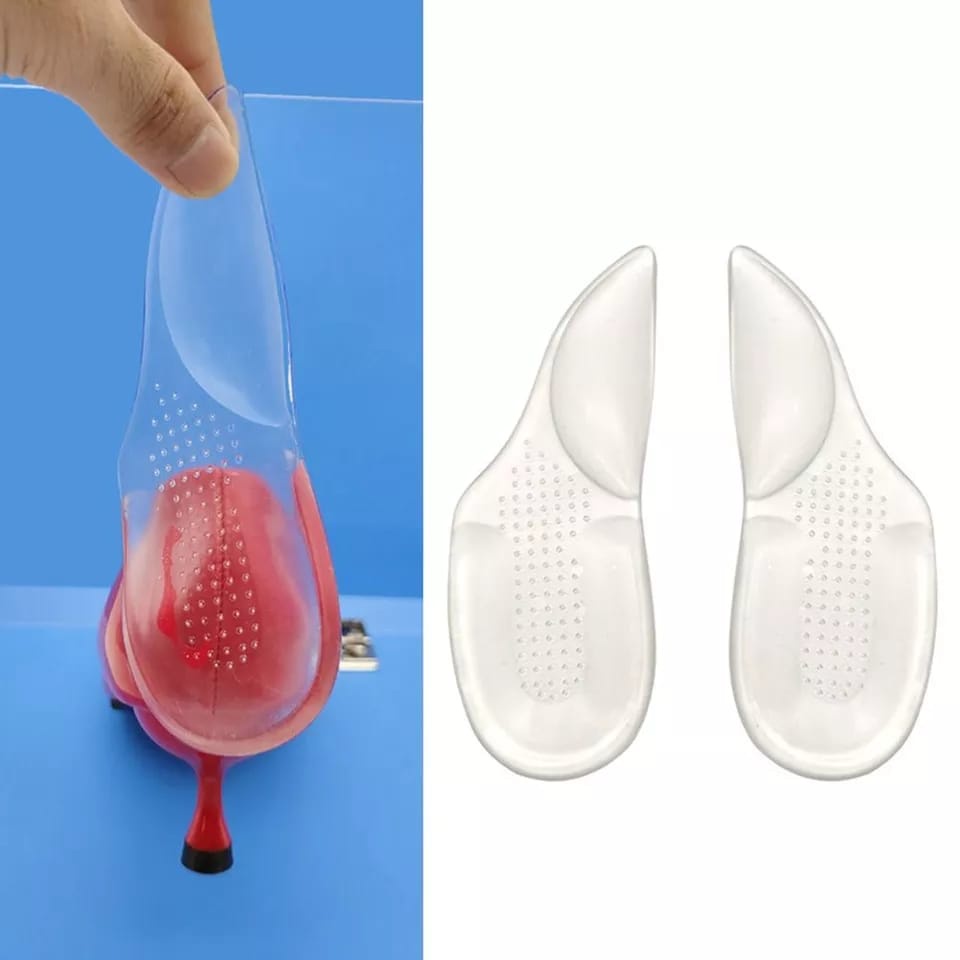 1 Pasang Alas Sol Sepatu Silicone Gel Orthotic Insole / Insole Sepatu Anti Pegal