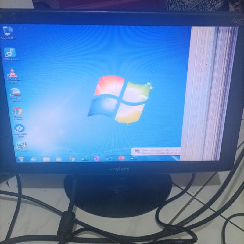 Monitor Samsung 19 inch minus