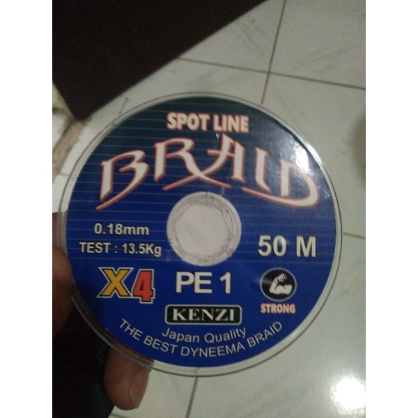 Senar Pancing PE Kenzi 50m