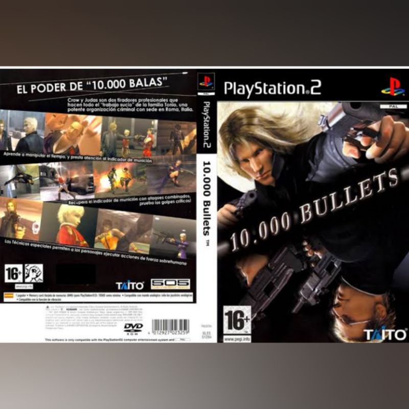 Kaset Ps 2 10.000 Bullets